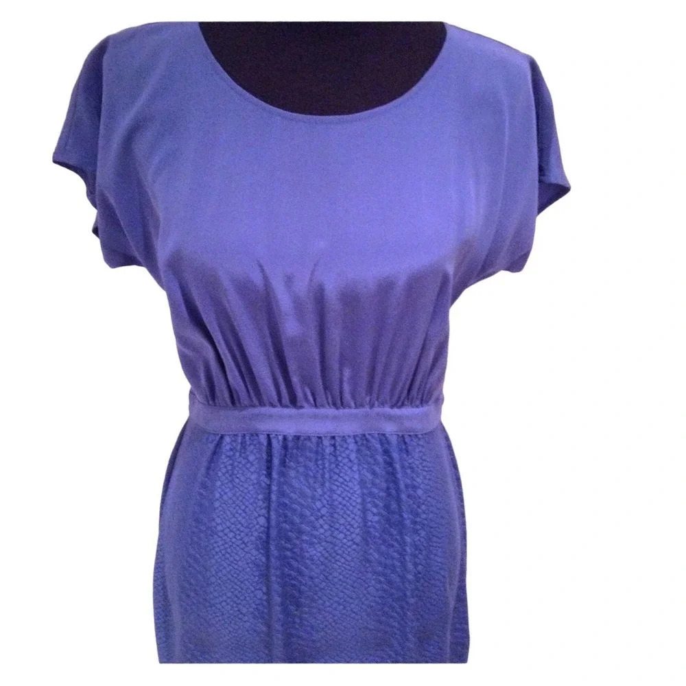 Silk Twelfth Street by Cynthia Vincent blue dress size S